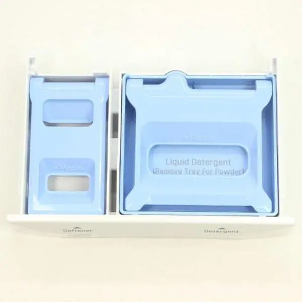 LG Washer Dispenser Drawer Assembly - Top-Quality Construction T1309ADFH, 12.5 lbs Multi-Compartment Replacement Part for Household Appliances, Holds Bleach, Fabric Softener, Detergent, Enhances and Maintains Appliances