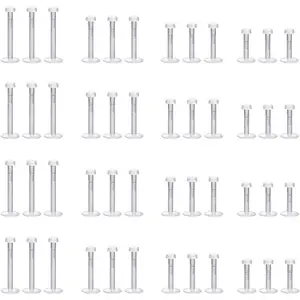 Clear Plastic Earrings for Sports Work - 16 Gauge Invisible Labret Studs- Flat Push-In Retainers for Ears, Cartilage, Helix, Tragus, Lip, Monroe, Medusa - MRI Safe, Surgery- Bioflex Clear Piercing Jewelry