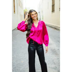 The Sona Top in Berry -FINAL SALE-