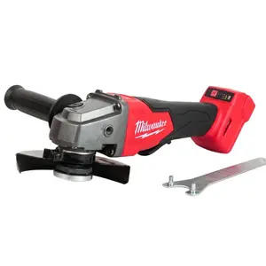 Milwaukee 18V Cordless Brushless 125mm Angle Grinder Variable Speed 3500-8500RPM M14 Spindle Paddle Switch