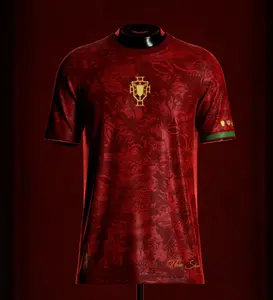 The SIU Jersey CR7 Legacy Edition #7 RED Gold Football Shirt – Cristiano Ronaldo Inspired Soccer Jersey for Fans