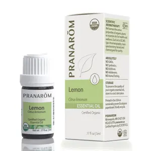 Pranarom Lemon Essential Oil – Bio | Certified Organic Uplifting & Purifying Citrus Oil