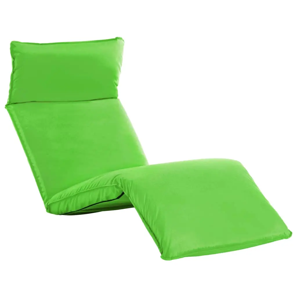 vidaXL Sunlounger Folding Sunbed Lounge Chair for Poolside Patio Oxford Fabric 3006036