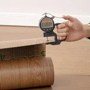 Wood Grain Pattern Self Adhesive Wall Sticker, 1 Count PVC Wall Sticker Floor Sticker, Suitable for Home Living Room Bedroom Kitchen Office Decor