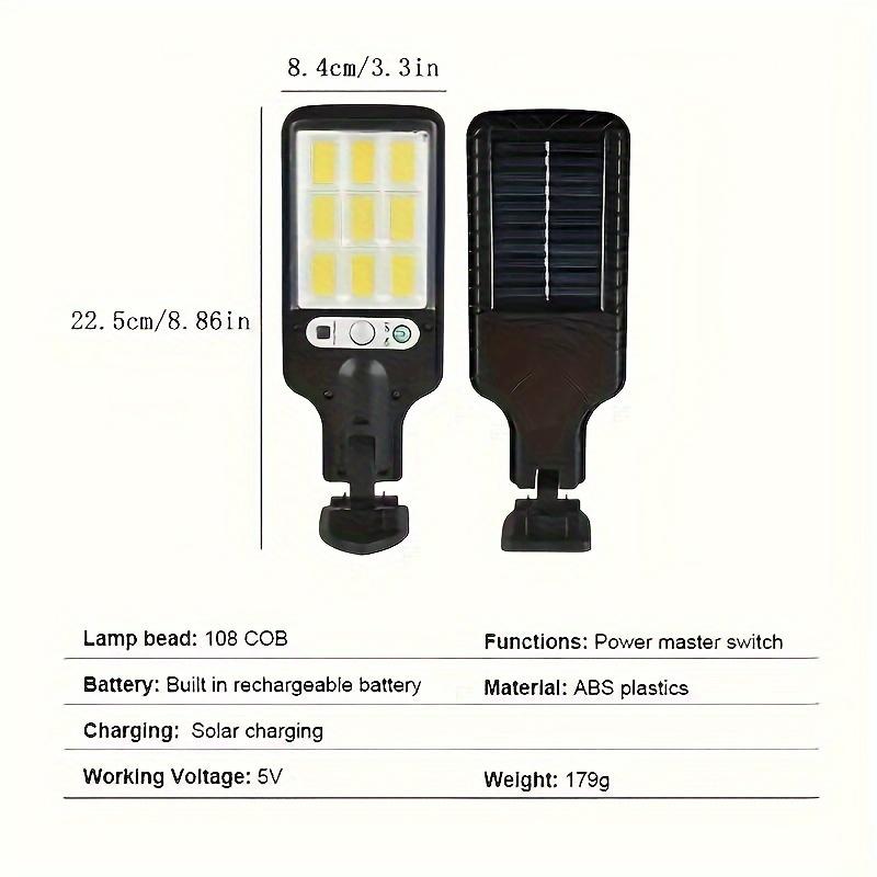 Solar Motion Sensor Light - PIR Outdoor Wall Lamp with High Brightness LED Beads, Energy-Saving Automatic On/Off, Solar Panel Efficient Charging, Waterproof Security Light for Garden, Yard, Pathway Solar Motion Sensor Light - PIR Outdoor Wall Lamp with High Brightness LED Beads, Energy-Saving Automatic On/Off, Solar Panel Efficient Charging, Waterproof Security Light for Garden, Yard, Pathway