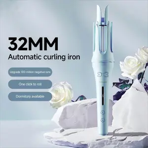 Automatic 32mm Ionic Curling Iron for Creating Glamorous Big Waves
