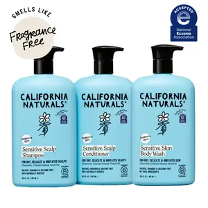 Sensitive Scalp & Body Collection - Shampoo, Conditioner, Body Wash for Sensitive Skin