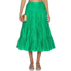 Alexis Ondine Skirt in Emerald