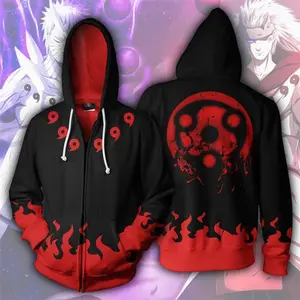 Naruto Akatsuki Uchiha Obito 3D Hoodie Jacket Cosplay Naruto Costume Ootutuki Kaguya Hoodie Naruto Ootutuki Hagoromo Hoodies Sweatshirts