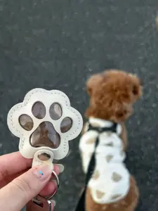Pet Hair Collection Keychain, Durable and Fun Design, Ideal Gift for Cat and Dog Owners, Daily Use Accessory, Stylish Keychain