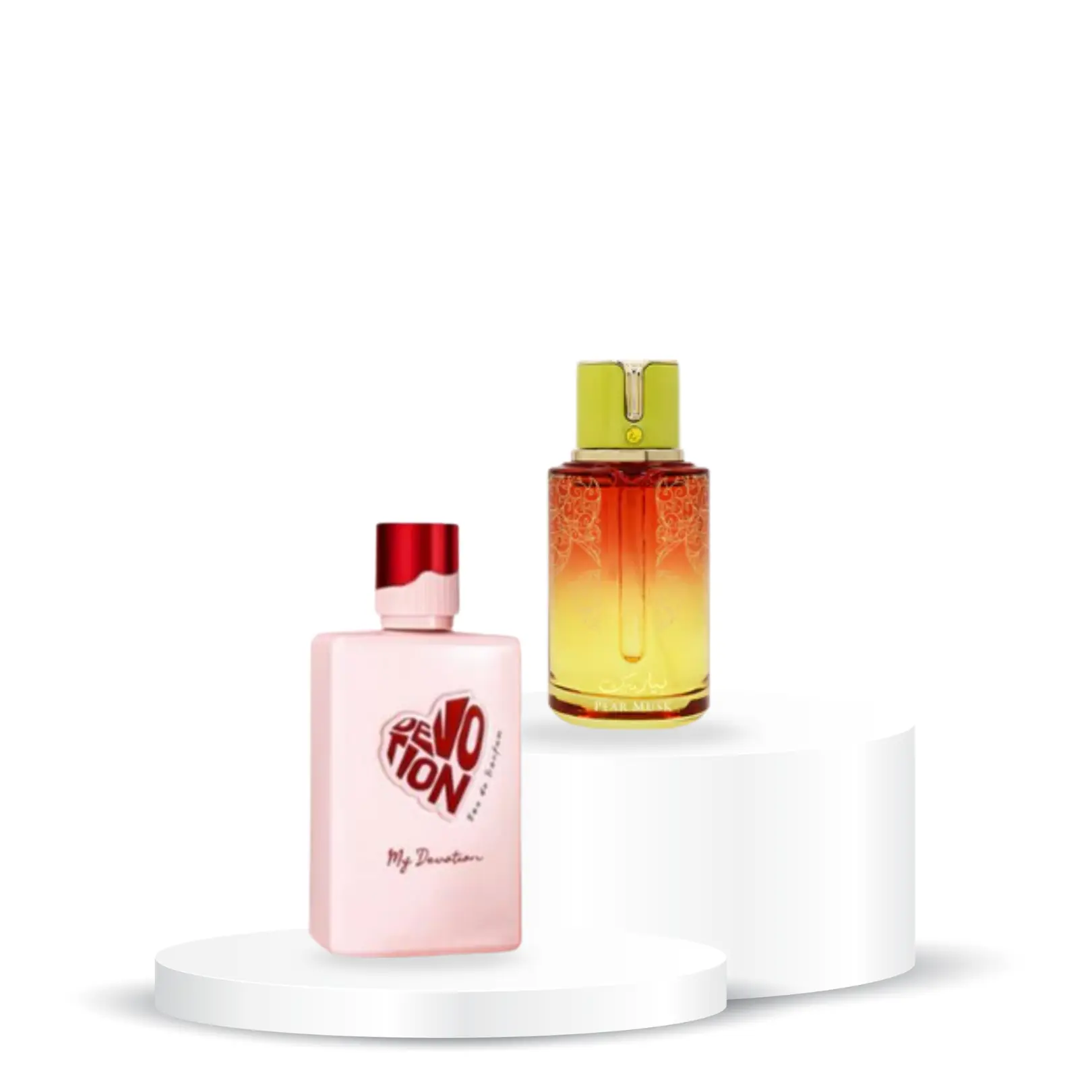 Oudlash Bundle | Mast Perfumes My Devotion + Arabiyat Pear Musk | Women's Fragrance | 100 ML | Eau De Parfum | Fruity Notes - Gourmand Accord & Freesia