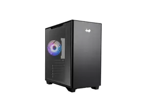 IN WIN IW-CS-A5BLK-1AM120S Black SECC / Tempered Glass ATX Mid Tower In Win IW-CS-A5BLK-1AM120S A5 Mid Tower Computer Case