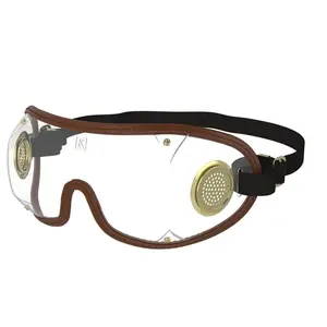 Kroops Original Racing Jockey Goggles Clear Lens - Professional