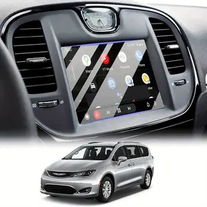 for Chrysler Pacifica 2017-2020, 8.4 Inch GPS Navigation Touch Screen Tempered Glass Screen Protective Film