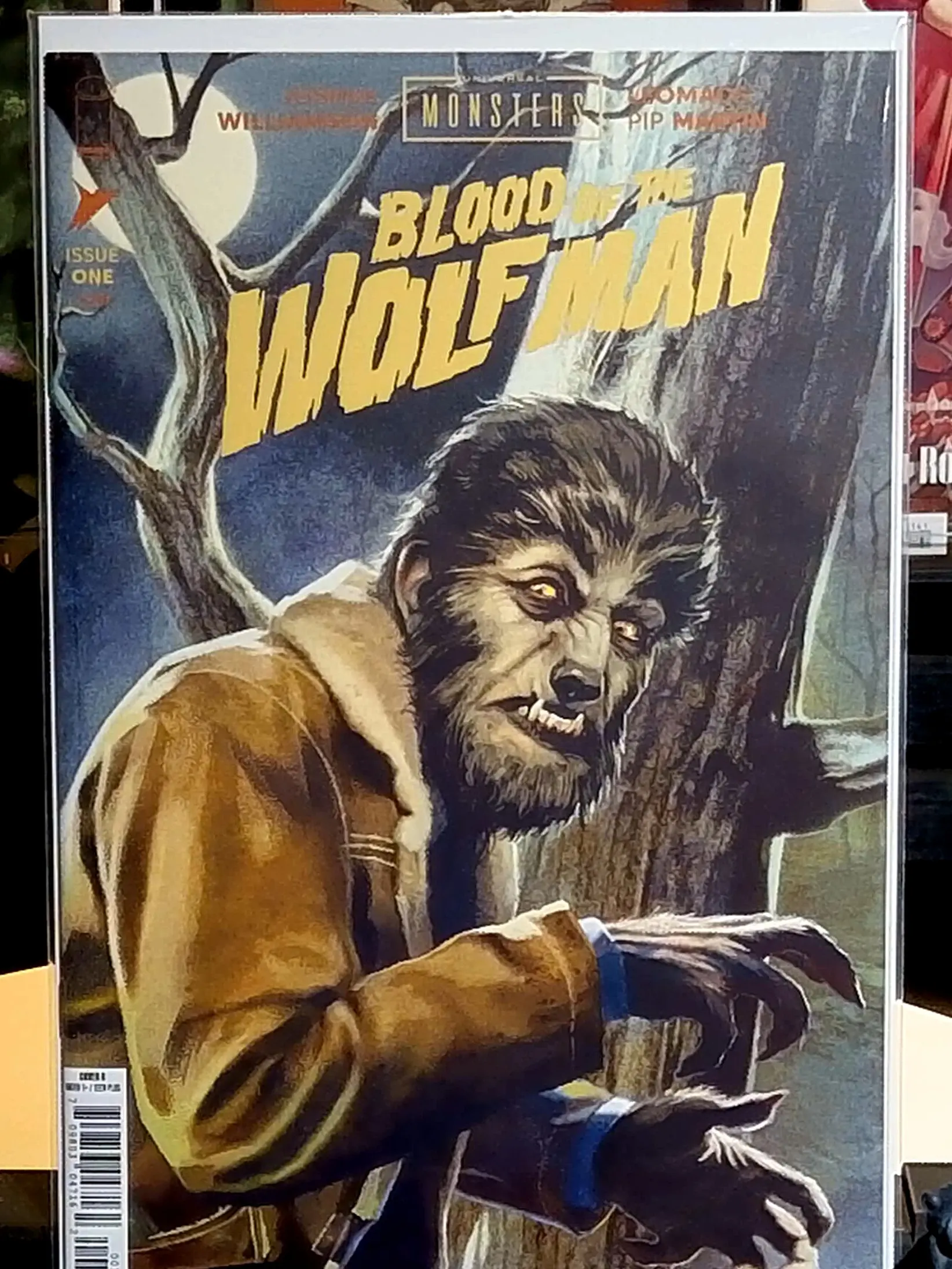 Universal Monsters: Blood of the Wolf Man #1 Cover B Joshua Middleton Variant