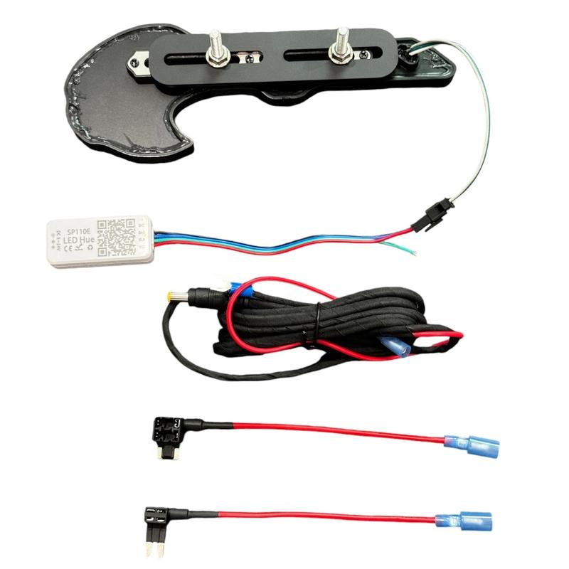 LED SRT Hellcat Grill Emblem RGB