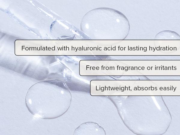 GHK-Cu Peptides Serum, Copper Peptides Serum for Face - Tightening, Repairing, Collagen Boosting - with Hyaluronic Acid - Fragrance-Free