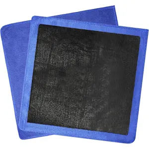 Clay Towel 2 Pack 12 x 12 Inch, Clay Bar Towel for Auto Detailing Microfiber Car Cloth Cleaner Automotive for Car Detailing