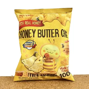Haitai Honey Butter Potato Chips with Real Honey 60g (2.12 oz)