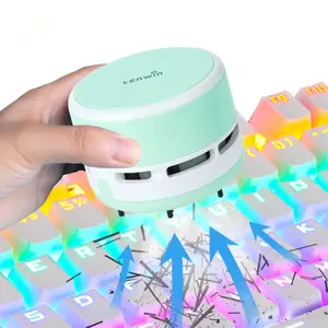tenwin Portable Mini Desktop Vacuum Cleaner, Keyboard Cleaner, Desktop Cleaning Tool for Home Office, Mini Nail Vacuum Cleaner, Hair Clippings Cleaner, Gift for Friends/Families