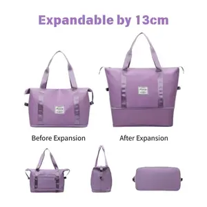 Rainproof, portable, wear-resistant, large-capacity beach bag travel bag