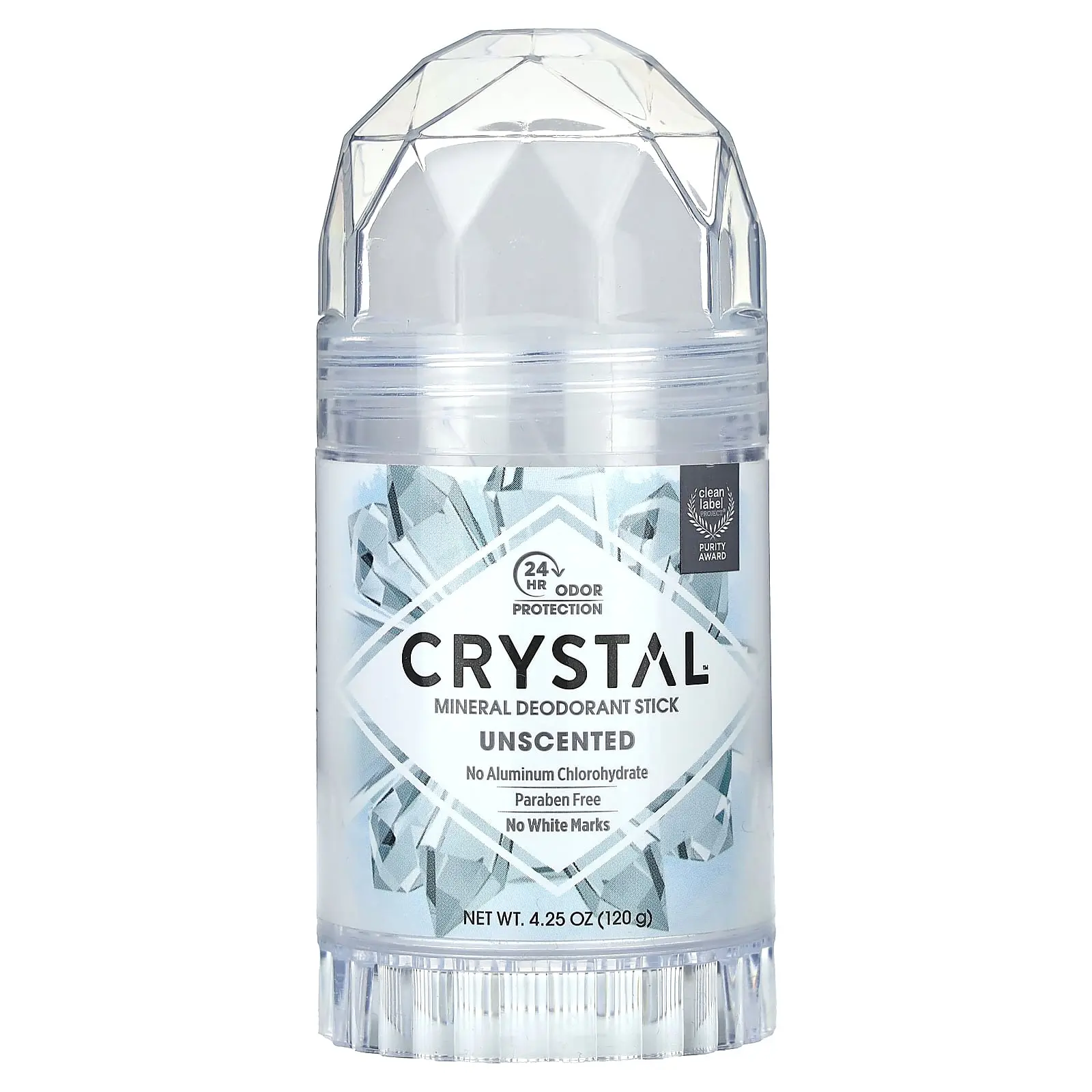 CRYSTAL Mineral Deodorant Stick, Unscented, 4.25 oz (120 g) CRYSTAL Mineral Deodorant Stick, Unscented, 4.25 oz (120 g)