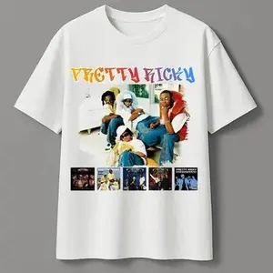 Pretty Ricky T-Shirt - Soft Comfortable Unisex Crewneck Tee for Everyday Wear & Casual Outfits Available in Multiple Sizes and Colors