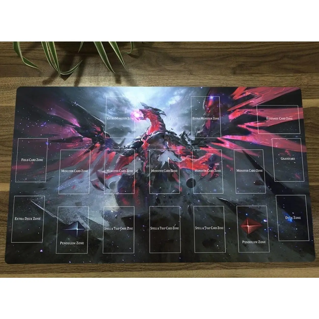 YuGiOh Playmat Neo Galaxy-Eyes Photon Dragon TCG CCG Mouse Pad Card Game Mat