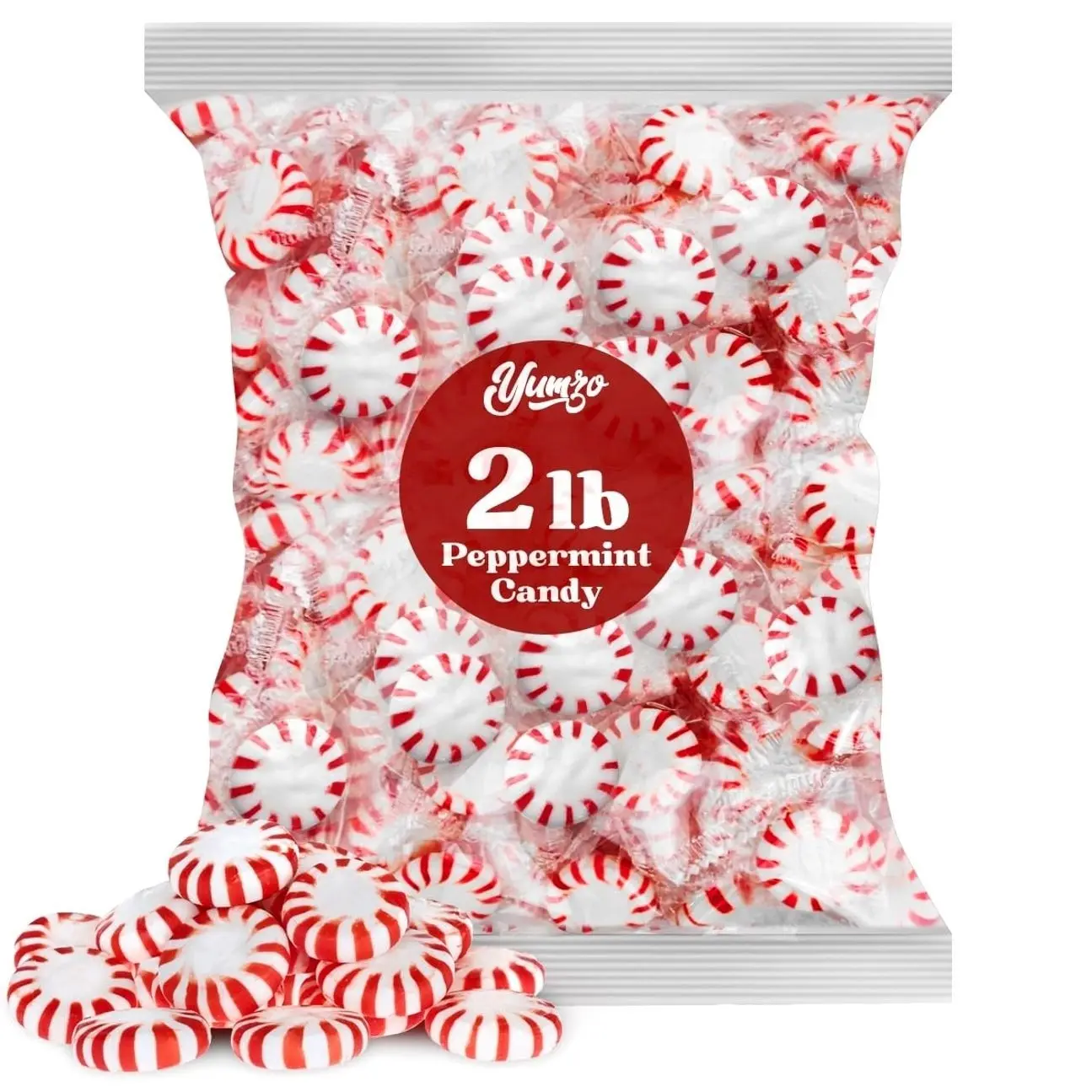 Starlight Peppermints Candy Individually Wrapped - Starlight Mints Hard Candy Individually Wrapped Office Candies Mints, Perfect for Office, 2lb