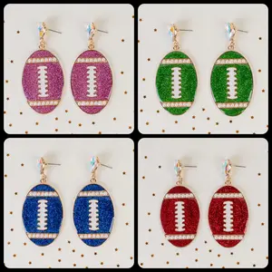 Football Earrings