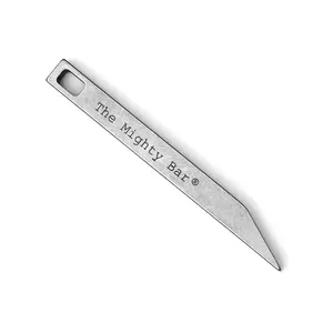 The Mighty Bar - Super Strong Stainless Steel Keychain Pry Bar for Everyday Tasks EDC Prybar