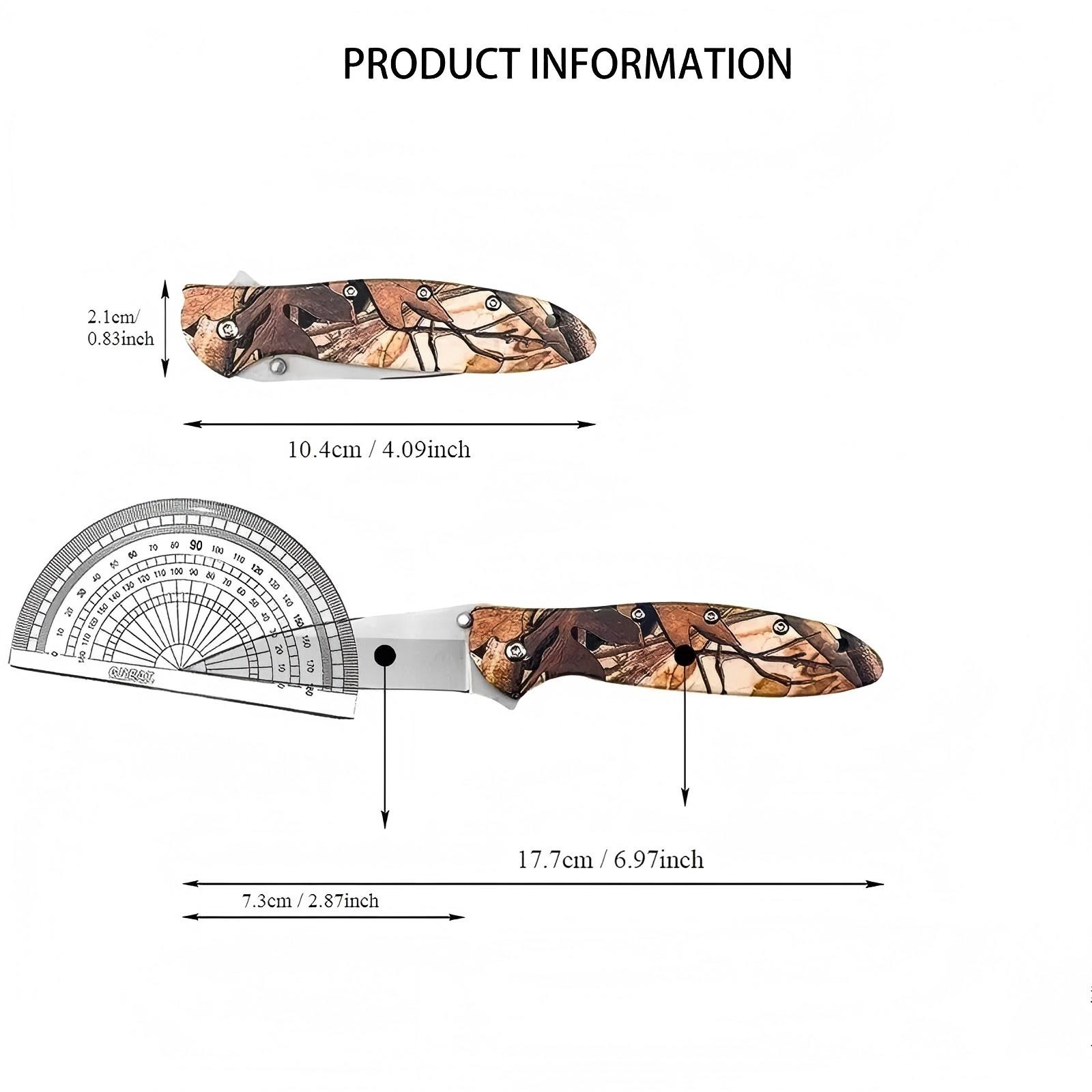 Multi-Functional Folding Knife | All-Round Portable Gear for Outdoor & Daily Use |The Ultimate Outdoor Companion, An Ideal Gifting Choice