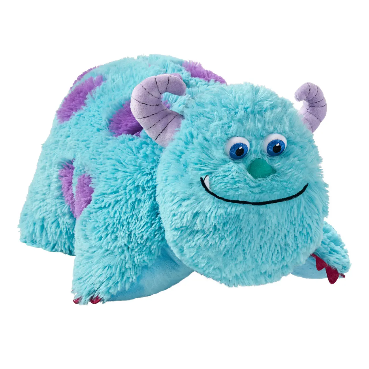 Friendly Blue Monster Foldable Plush Cushion Friendly Blue Monster Foldable Plush Cushion