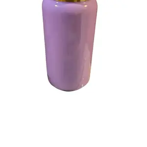 Halloween Stainless Steel Cup 16oz Purple Design with Skeleton Mouse & Halloween Elements Drinkware Flasks for Spooky Season Fun