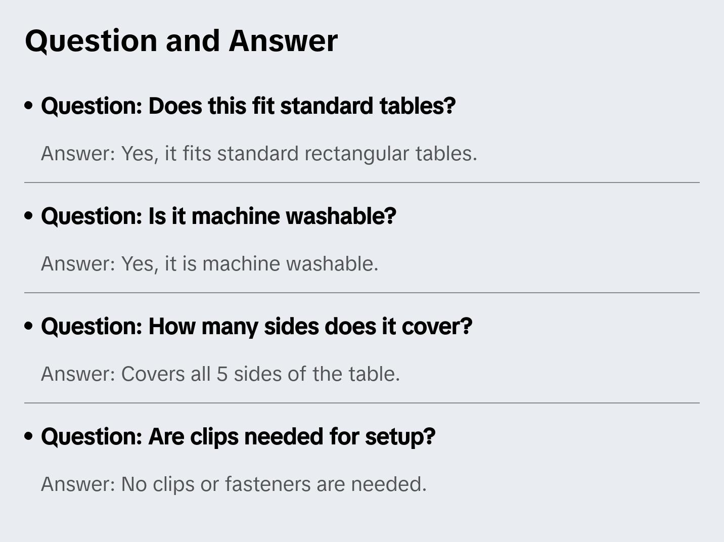 Tektrum  4ft/6ft/8ft Long Rectangular Stretch Tablecloth, Spandex Jacket Cover, Tight Fit Linen-Fitted Table Cover For Trade Show, DJ, Wedding, Party, Banquet, Event, Kiosk, Vendor - Premium Fabric (Blue)