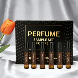 Young Men's Perfume Set, Six different types of perfume scents, Long-Lasting Fragrance, Travel Carry On, Late Date Romantic Perfume, Dating & Special Occasions, Ideal Gentlemen's Gift, Perfume Sampler Set
