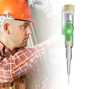 6-250V intelligent electrician test pen, responsive electrical test pen, non-contact voltage test pen with LED indicator light, waterproof electricity measurement pen