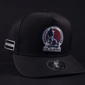 Unisex Olimpia Honduras Premium Black Hat, Fashion Clothing Accessory Cap