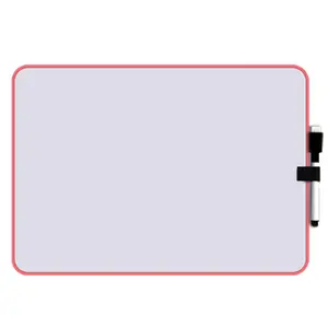 Double-Sided Erasable Whiteboard with Marker, 11.8x8.3 Inch, Non-Magnetic, Ideal for Planning, Notes, Office Teaching
