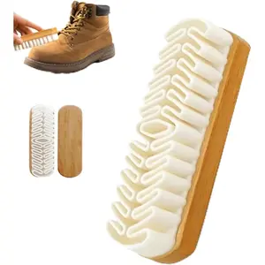 Suede Shoe Brush, Upgrade Rubber Shoe Brush for Cleaning Polish Eraser Suede Brush for Shoes Boots Sneakers Bags Jacket Purse Sofa