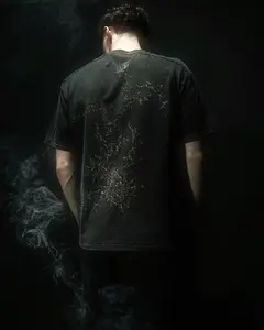 SHEATH PUMPCOVER - MENSWEAR VINTAGE OVERSIZED STREETWEAR SHORTSLEEVE TOP COTTON PRINT