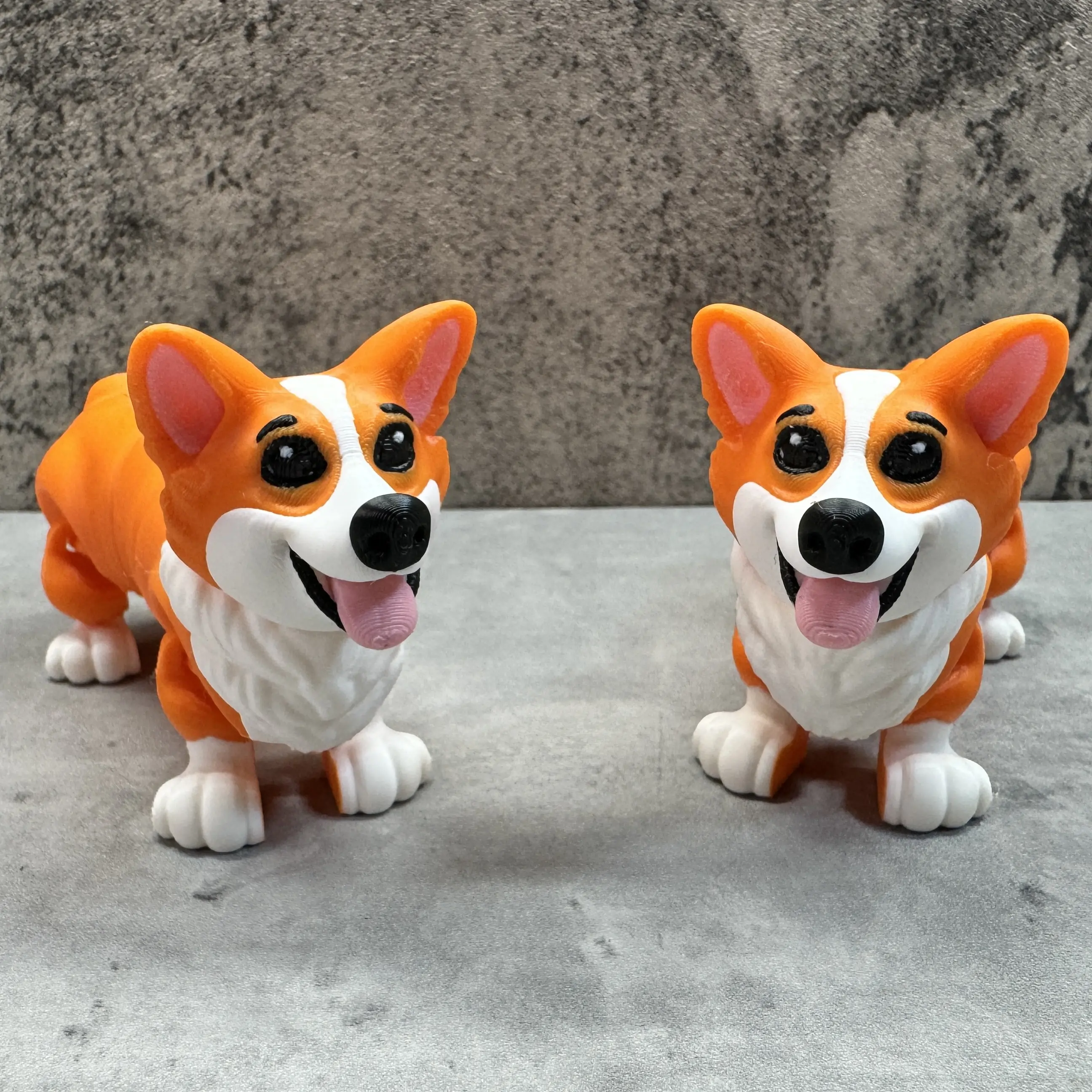 3D Printed Articulated Corgi