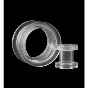 Acrylic Clear Ear Tunnels Acrylic Clear Ear Tunnels