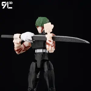 9L3D Printed Jujutsu Kaisen Dummy13 Lucky13 T13 Titan13 Zen'in Maki Anime Multi-Jointed Toys Action Figures Mannequin Model Gift