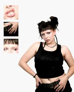 Tripped Andromeda Single | Reusable Eye Sticker