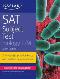 USED-SAT Subject Test Biology E/M by Kaplan Test Prep (Paperback)