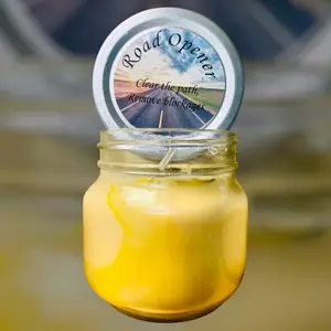 Road Opener Intention Candle