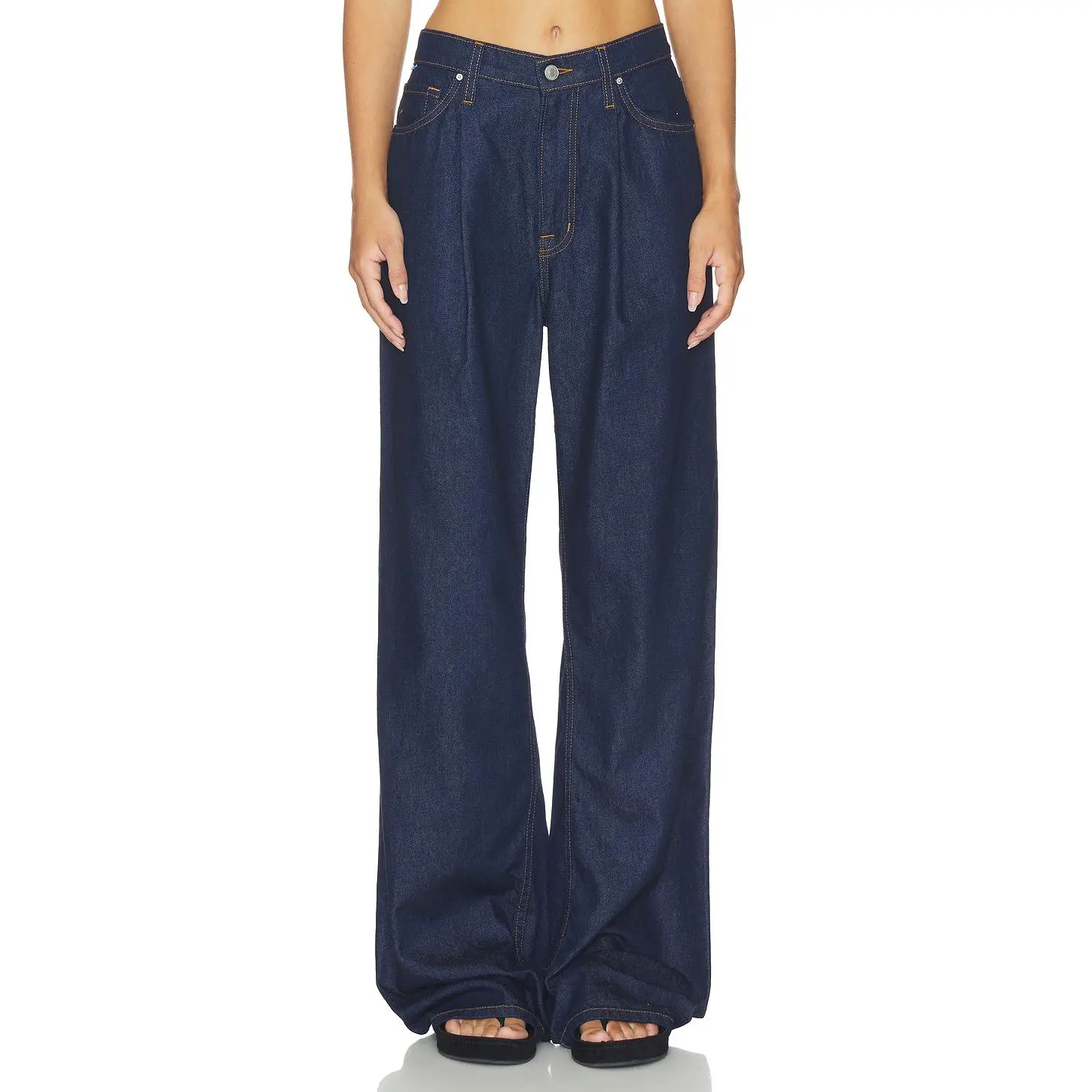COTTON CITIZEN The Lara Jean in Indigo Rinse