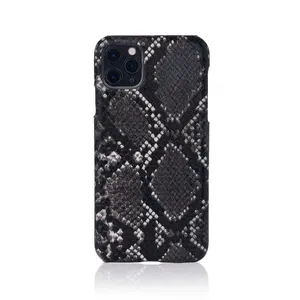 Black Snakeskin iPhone Case