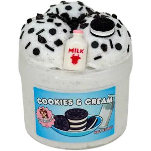 Cookies & Cream 8oz Slime Cloud Dough Texture Scented Cookies & Cream Cookies & Cream 8oz Slime Cloud Dough Texture Scented Cookies & Cream